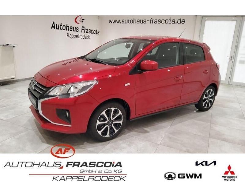 Rot Gebraucht 2021 Mitsubishi Space Star Edition+ Limousine | 11.200 € (Fairer Preis) - Bild 1/4