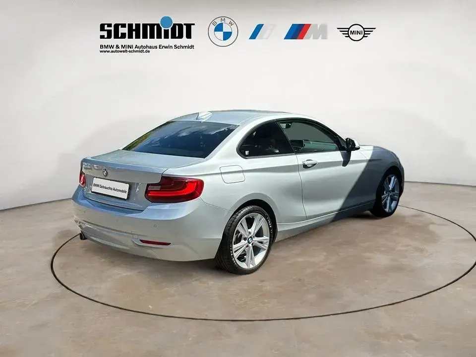 Gebraucht BMW 218 Advantage 150 PS (110 kW) 2015 Silber Coupé