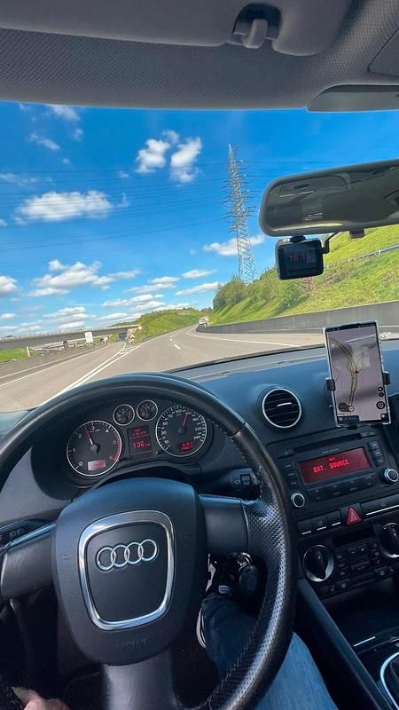 Gebraucht Audi A3 140 PS (102 kW) 2008 Schwarz Kleinwagen