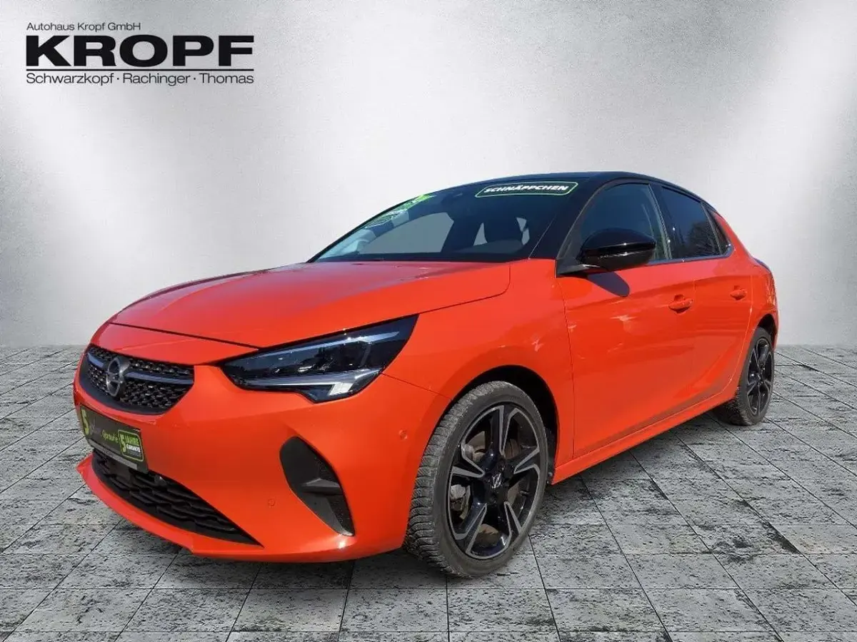 Gebraucht Opel Corsa Elegance 101 PS (74 kW) 2023 Power orange/dynamik orange Kleinwagen