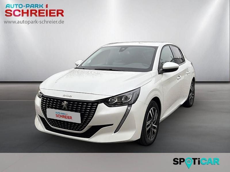Weiß Gebraucht 2021 Peugeot 208 Allure Kleinwagen | 13.993 € (Fairer Preis) - Bild 1/4