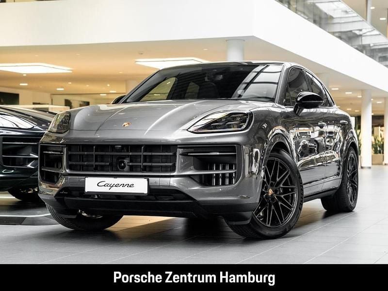 Neu Porsche Cayenne E-Hybrid Coupe Black Edition 470 PS (345 kW) 2025 Grau (quarzitgraumetallic) Coupé
