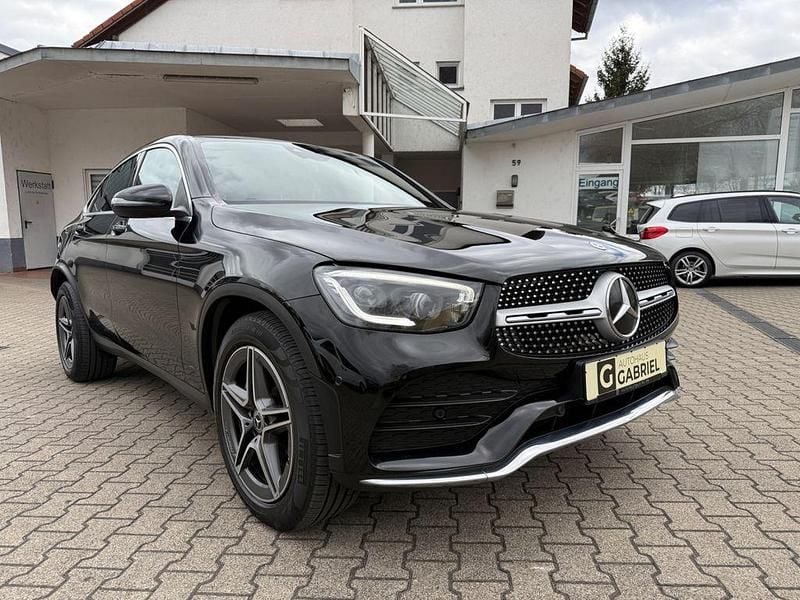 Schwarz Gebraucht 2020 Mercedes GLC220 AMG Coupé | 36.790 € (Fairer Preis) - Bild 1/4