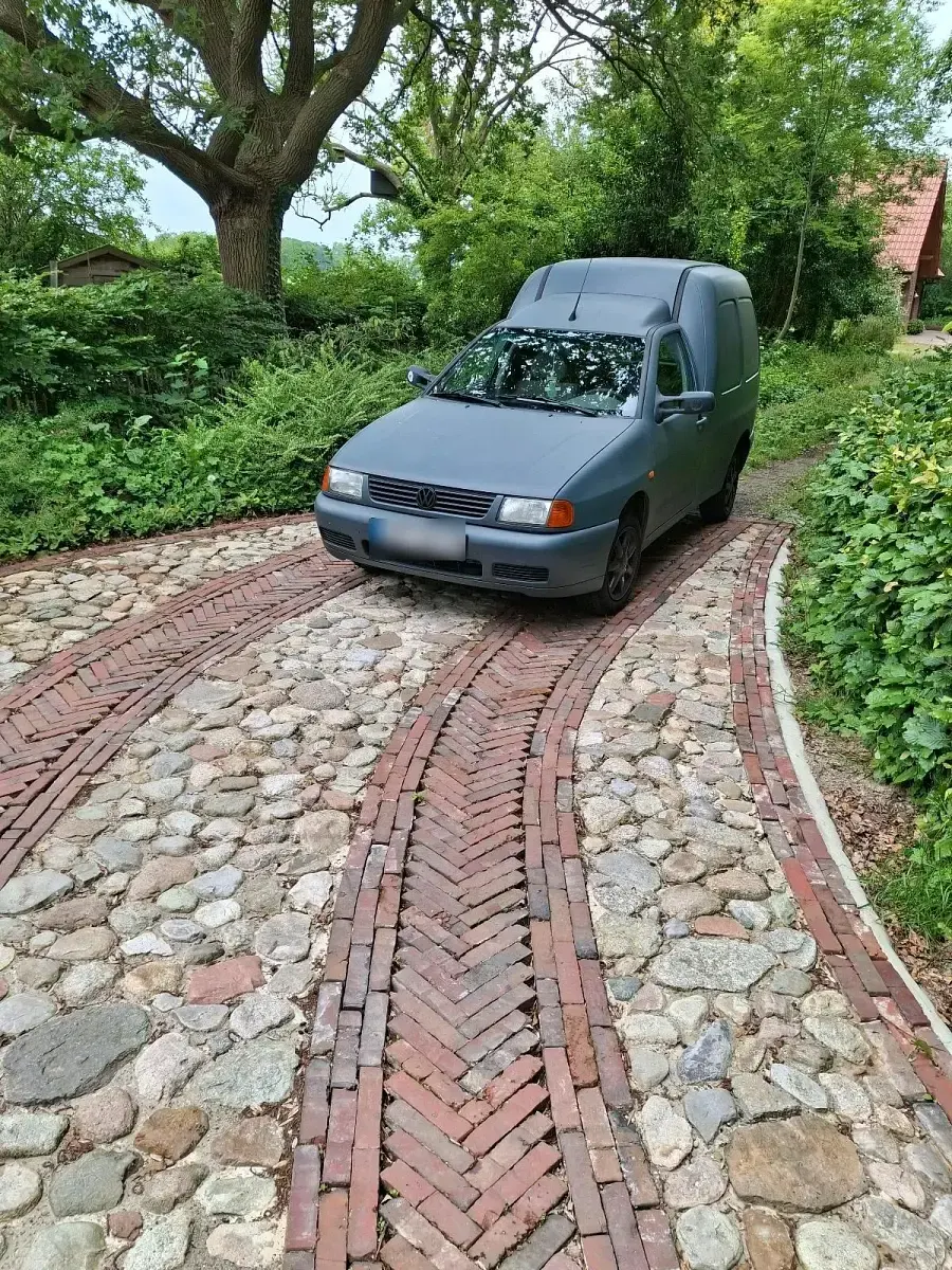 Gebraucht VW Caddy 64 PS (47 kW) 2001 Grau Van / Kleinbus