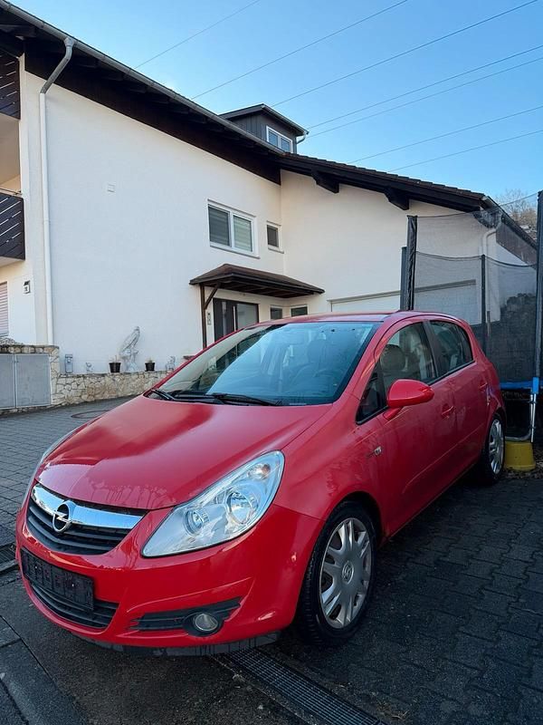 Gebraucht Opel Corsa 90 PS (66 kW) 2007 Rot Kleinwagen