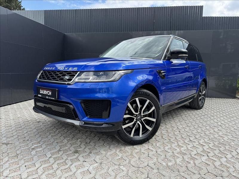 Blau Gebraucht 2018 Land Rover Range Rover Sport HSE SUV | 26.669 € (Fairer Preis) - Bild 1/4