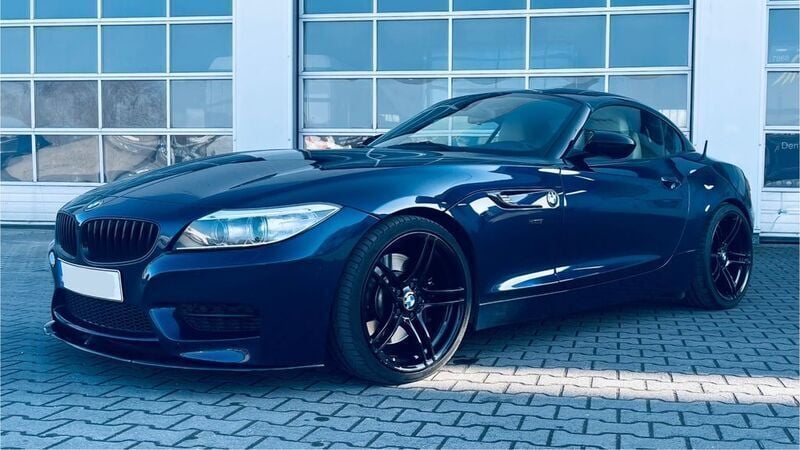 Blau Gebraucht 2015 BMW Z4 Performance Cabrio | 26.500 € (Guter Preis) - Bild 1/4
