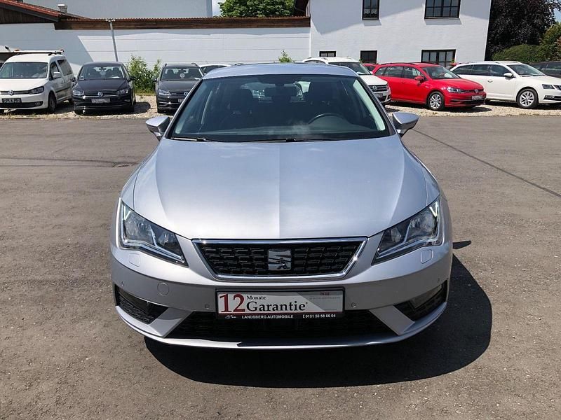 Gebraucht Seat Leon Style 110 PS (80 kW) 2018 Silber Kleinwagen