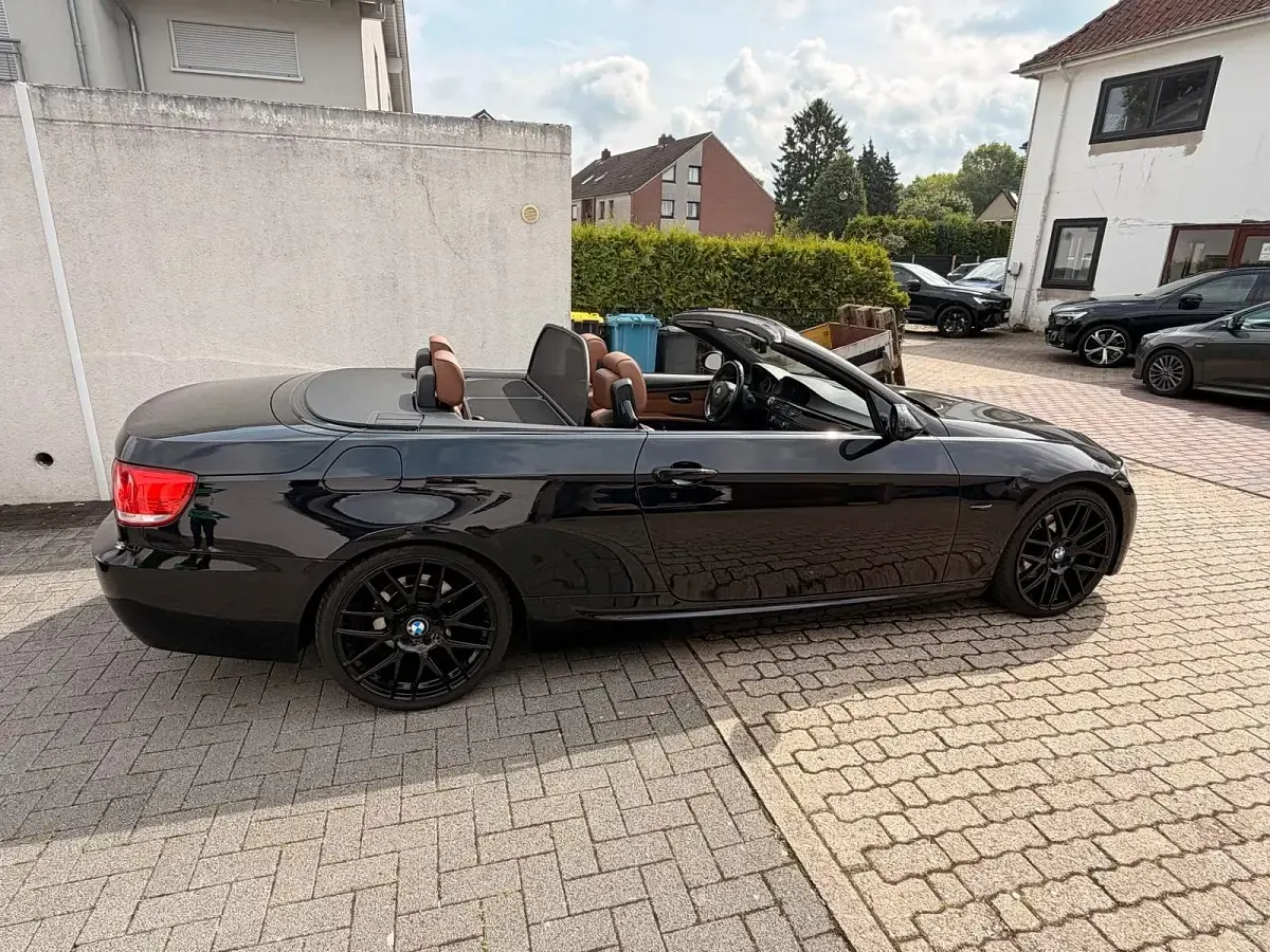 Gebraucht BMW 320 Cabriolet M Sport 2009 Schwarz Cabrio
