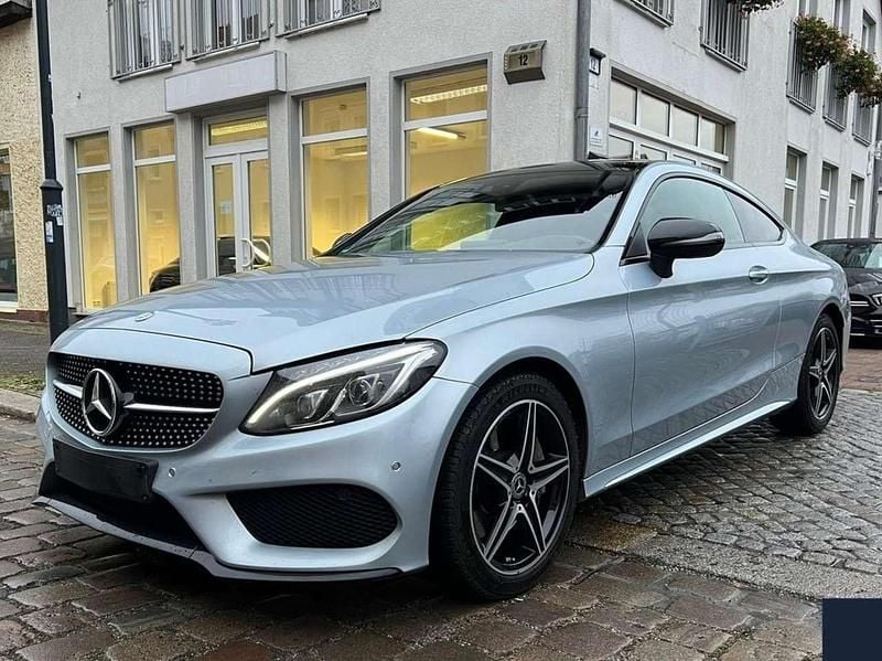 Gebraucht Mercedes C400 AMG 333 PS (244 kW) 2017 Diamantsilber Coupé