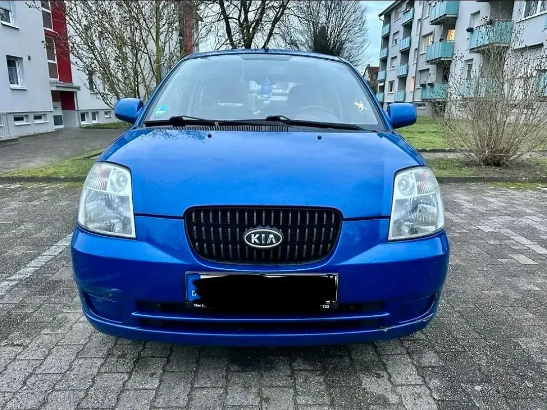 Gebraucht Kia Picanto 60 PS (44 kW) 2006 Blau Kleinwagen