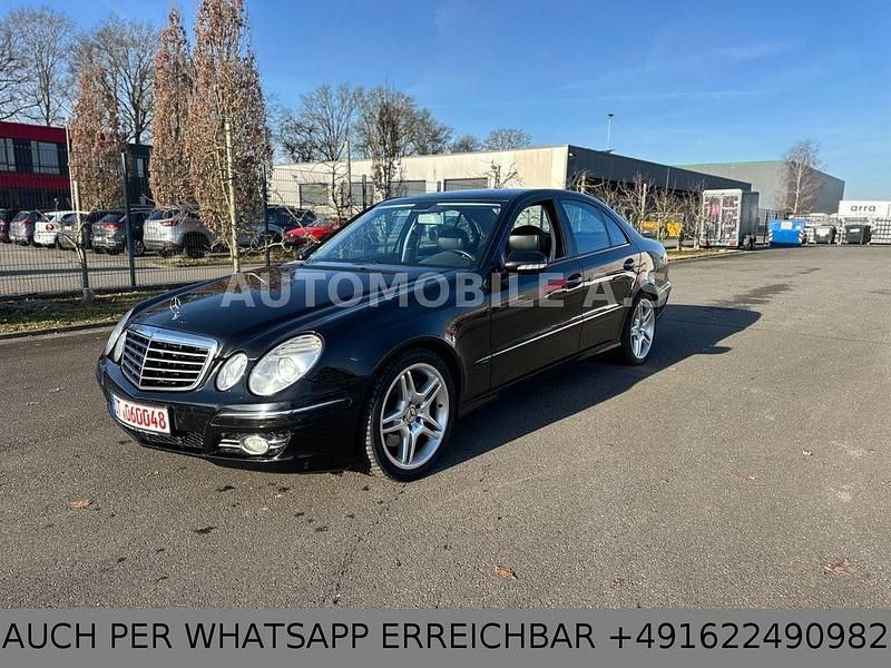 Schwarz Gebraucht 2007 Mercedes E280 Avantgarde Limousine | 3.650 € (Guter Preis) - Bild 1/4