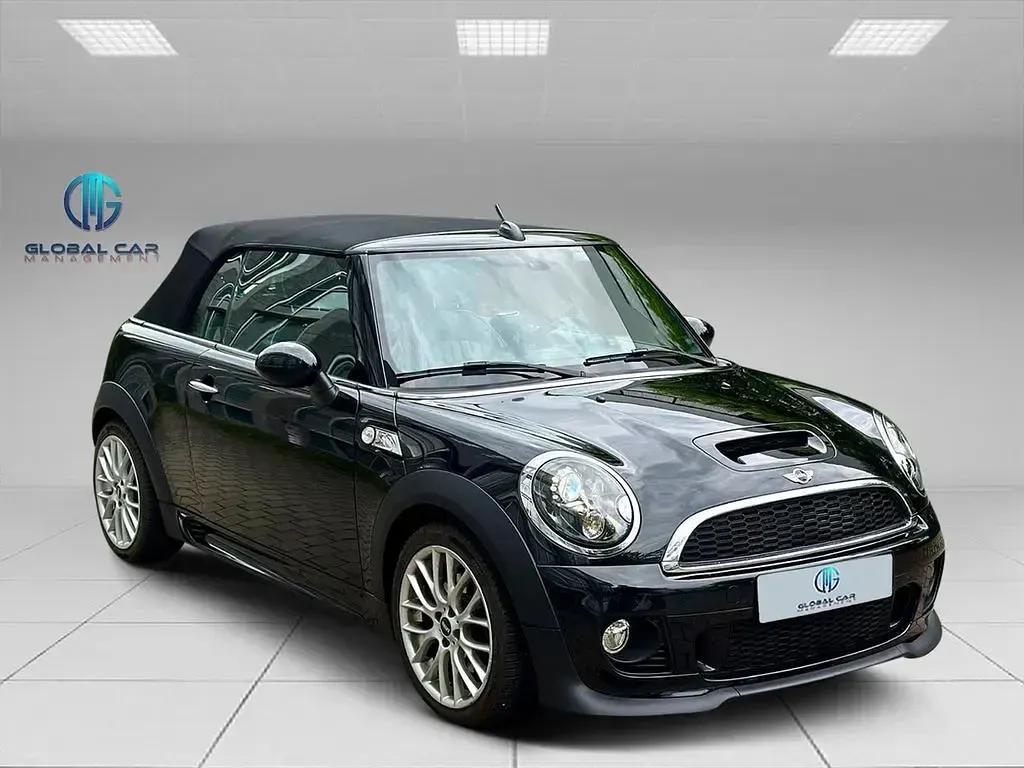 Brugt Mini John Cooper Works Cabriolet 184 HK (135 kW) 2015 Sort Cabriolet
