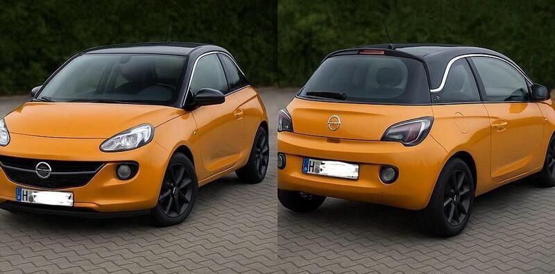 Orange Gebraucht 2017 Opel Adam Glam Kleinwagen | 8.500 € (Guter Preis) - Bild 1/2