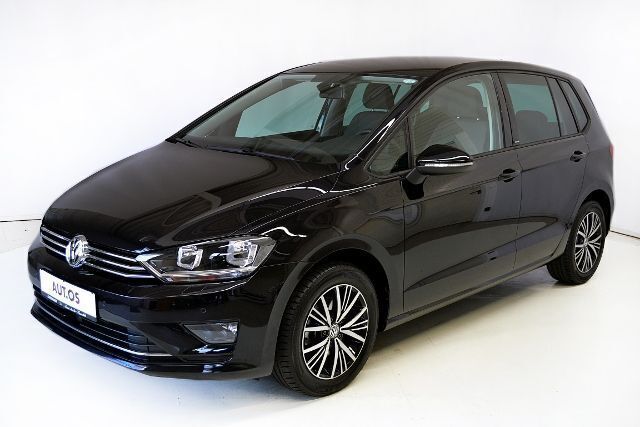 Gebraucht VW Golf Sportsvan Allstar 110 PS (80 kW) 2016 Schwarz metallic Van / Kleinbus