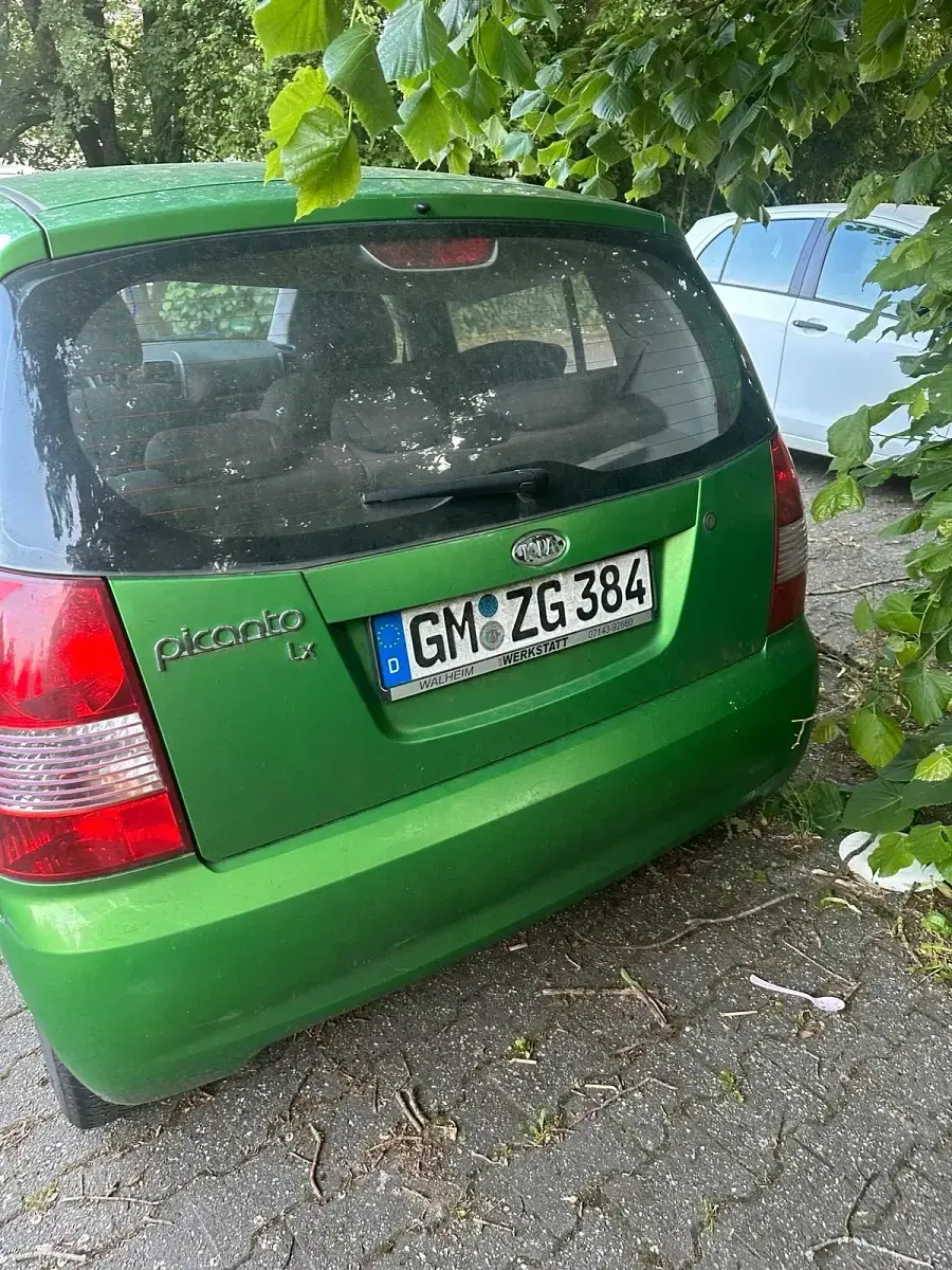 Gebraucht Kia Picanto 67 PS (49 kW) 2005 Grün Kleinwagen