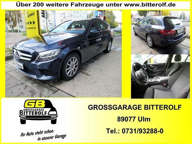 Blau Gebraucht 2019 Mercedes C220 Limousine | 18.990 € (Superpreis) - Bild 1/4