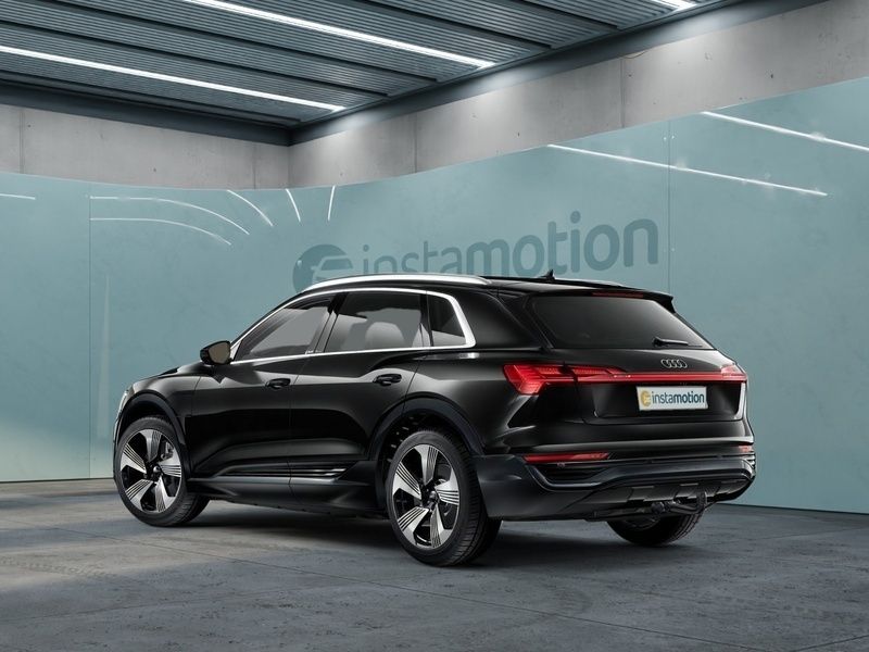 Brugt Audi Q8 e-tron Advanced Plus 300 kW (408 HK) 2024 Sort SUV