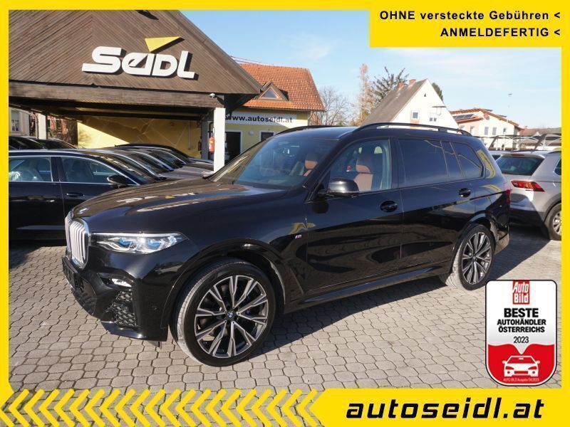 Schwarz Gebraucht 2019 BMW X7 Sport Line SUV | 56.900 € (Guter Preis) - Bild 1/4