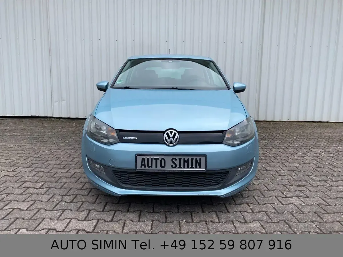 Gebraucht VW Polo 75 PS (55 kW) 2010 Blau Kleinwagen