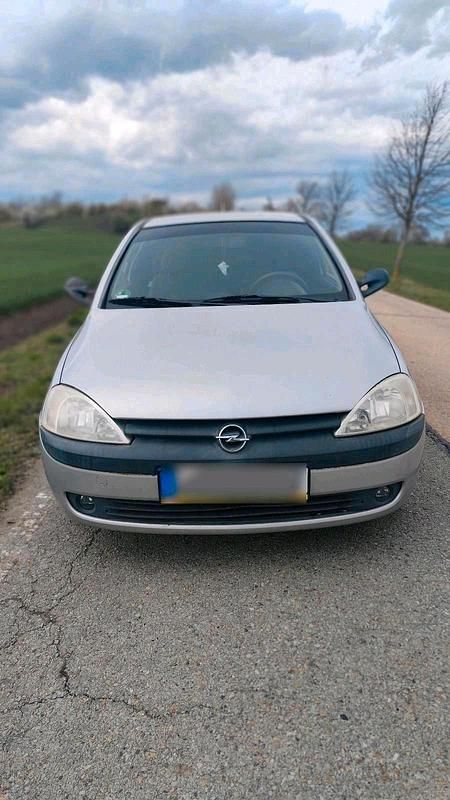 Gebraucht Opel Corsa 2001 Silber Kleinwagen
