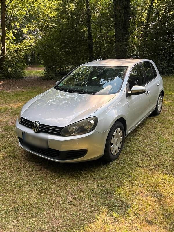 Gebraucht VW Golf VI 80 PS (58 kW) 2009 Silber Kleinwagen