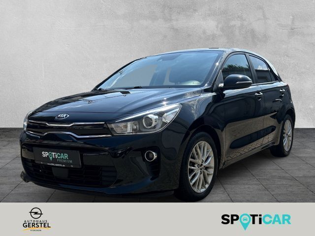 Schwarz Gebraucht 2017 Kia Rio DREAM-TEAM Edition Limousine | 10.640 € - Bild 1/2