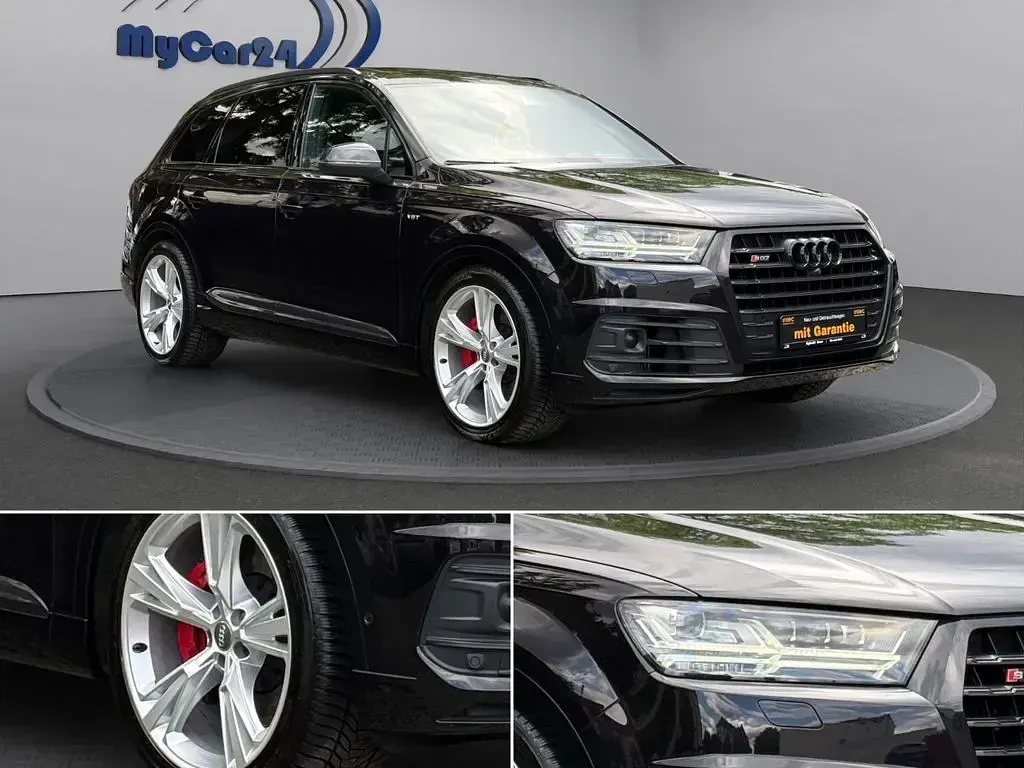 Gebraucht Audi SQ7 Sport 435 PS (319 kW) 2018 Orcaschwarz/deep black SUV
