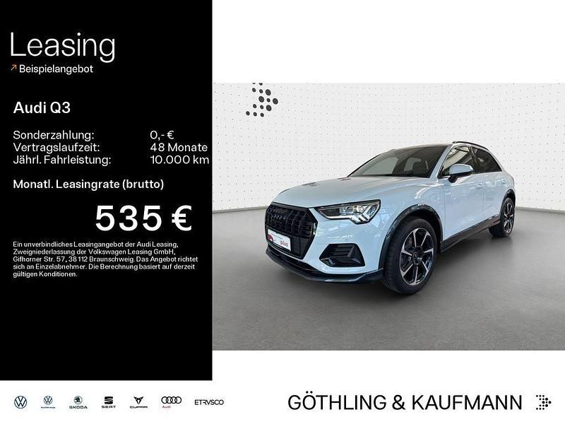 Gletscherweiß metallic Gebraucht 2024 Audi Q3 Advanced Plus SUV | 41.990 € (Etwas zu teuer) - Bild 1/4