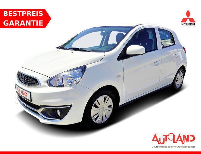 Weiss Gebraucht 2019 Mitsubishi Space Star Basis Kleinwagen | 8.990 € (Teuer) - Bild 1/4