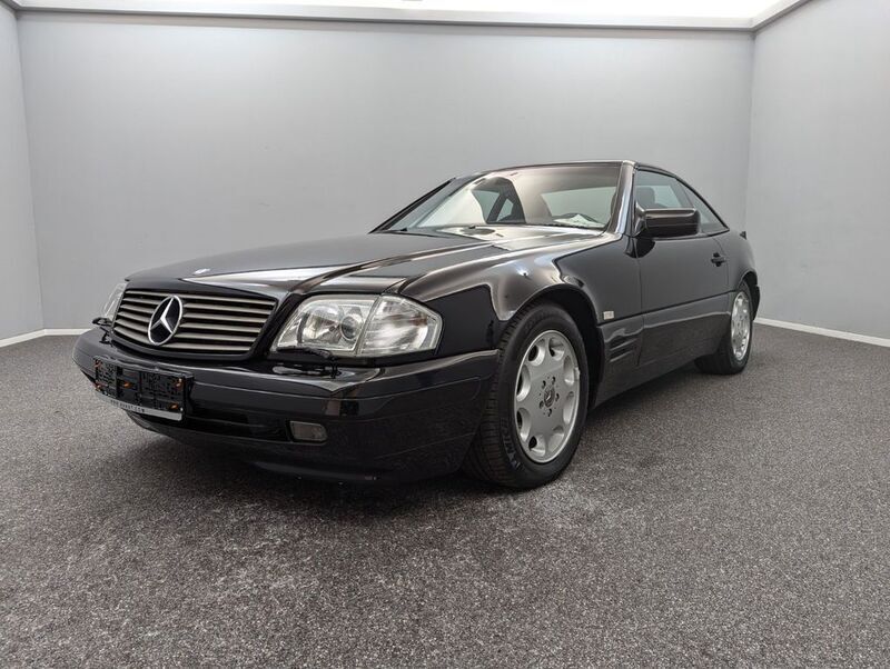 Schwarz Gebraucht 1998 Mercedes SL500 Cabrio | 24.999 € (Teuer) - Bild 1/4