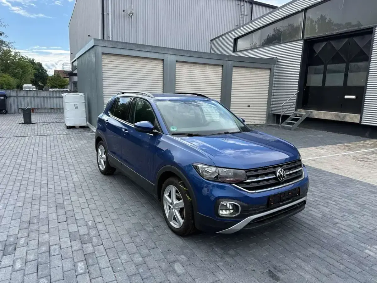 Gebraucht VW T-Cross United 110 PS (80 kW) 2021 Blau SUV