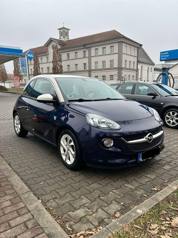 Blau Gebraucht 2018 Opel Adam Kleinwagen | 7.990 € (Guter Preis) - Bild 1/4
