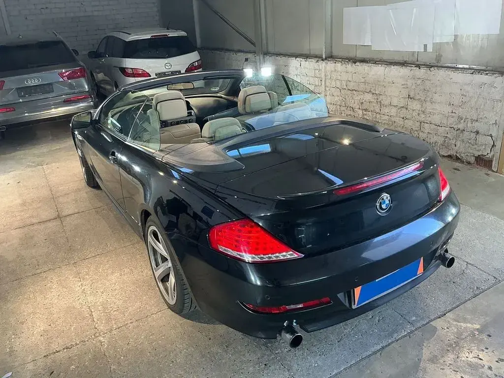 Gebraucht BMW 635 Cabriolet Efficient Dynamics 286 PS (210 kW) 2010 Schwarz Cabrio