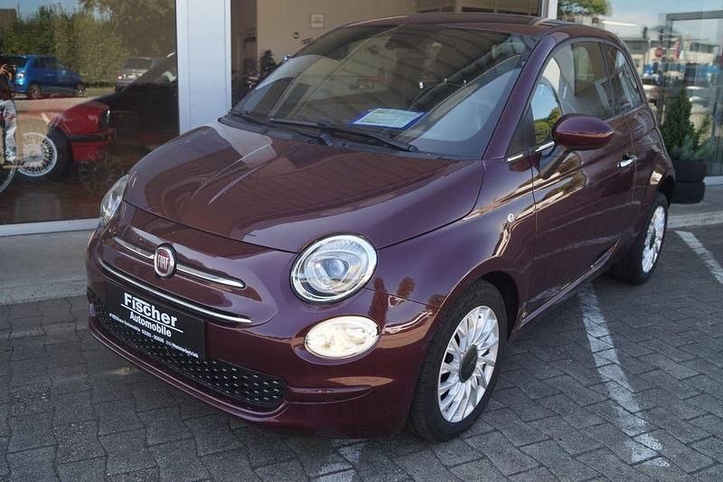 Rot Gebraucht 2019 Fiat 500 Lounge Kleinwagen | 9.449 € (Fairer Preis) - Bild 1/4