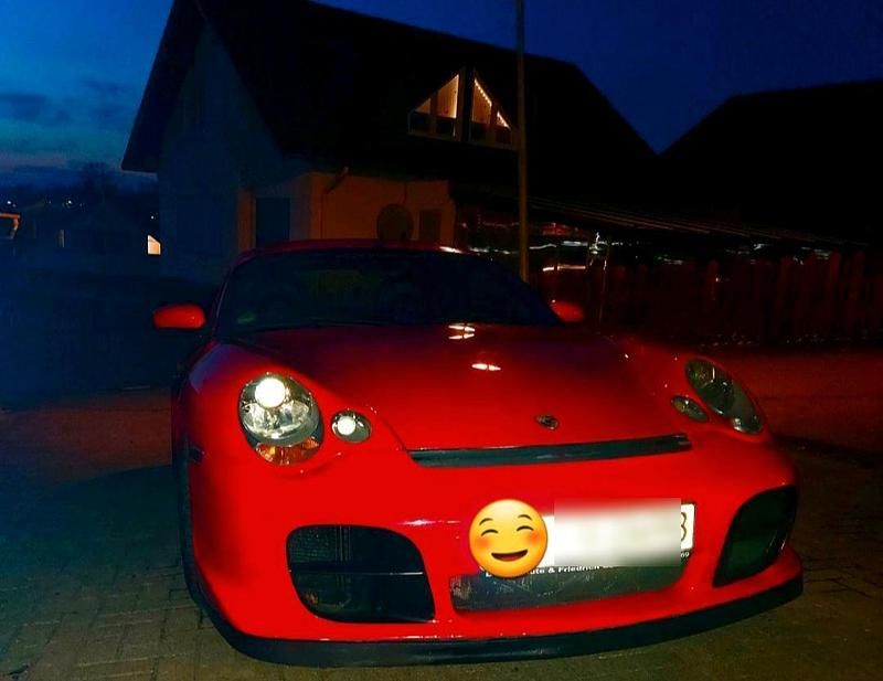 Second-hand Porsche Boxster 250 CP (183 kW) 1997 Roșu Cabrio