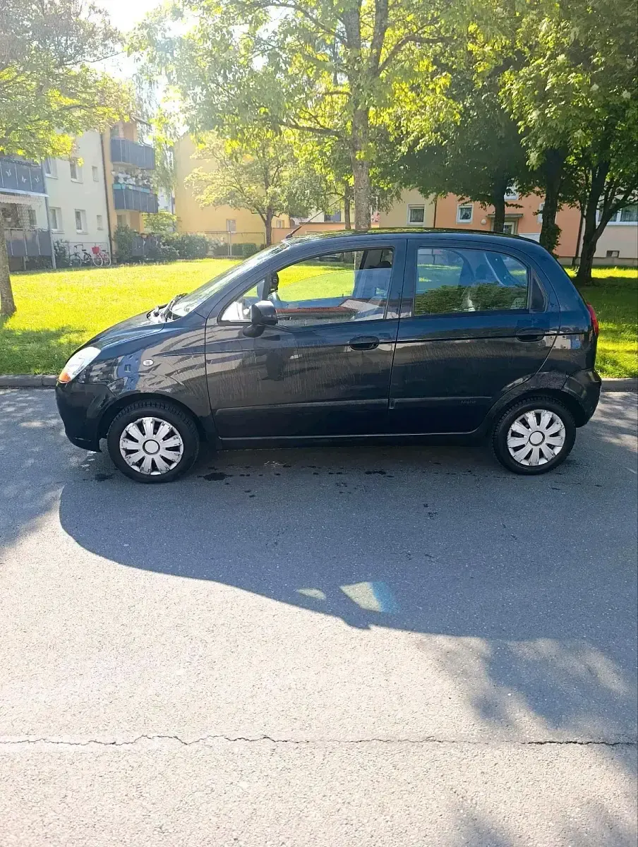 Gebraucht Chevrolet Matiz 55 PS (40 kW) 2009 Schwarz Kleinwagen