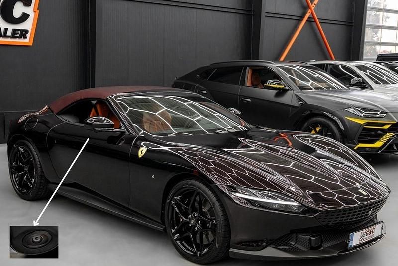 Gebraucht Ferrari Roma 620 PS (456 kW) 2024 Schwarz Cabrio