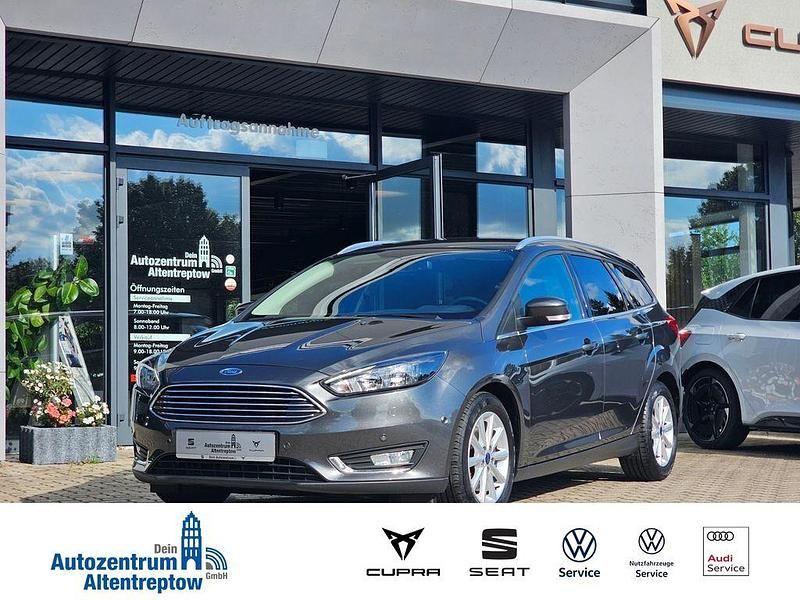 Grau Gebraucht 2016 Ford Focus Titanium Kombi | 12.750 € (Teuer) - Bild 1/4