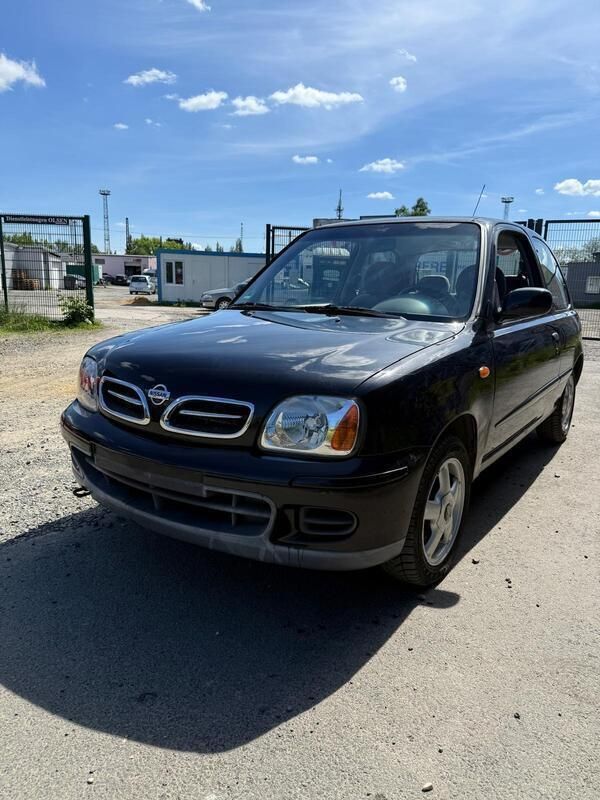 Schwarz Gebraucht 2001 Nissan Micra Kleinwagen | 899 € (Guter Preis) - Bild 1/4