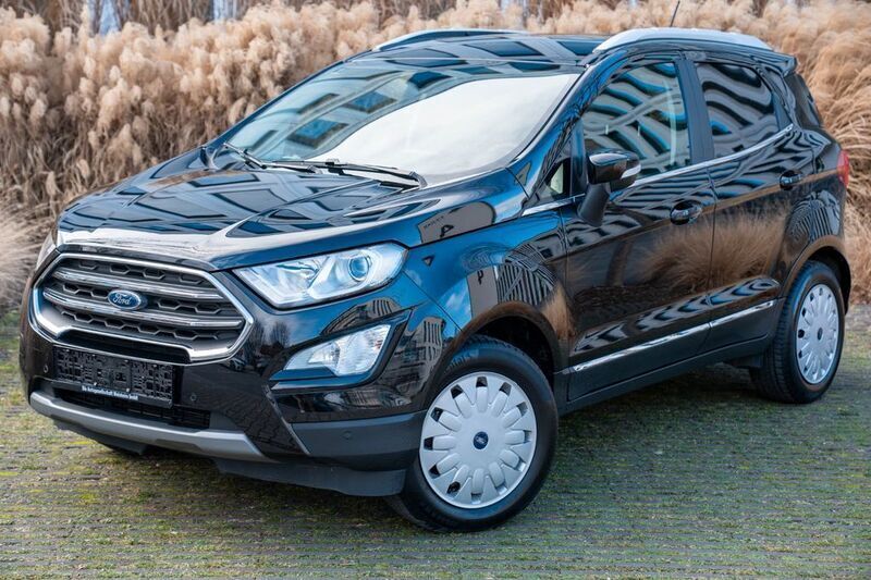 Schwarz Gebraucht 2019 Ford Ecosport Titanium SUV | 13.999 € (Superpreis) - Bild 1/4