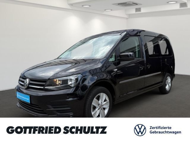Schwarz Gebraucht 2018 VW Caddy Maxi Trendline Van / Kleinbus | 24.980 € (Fairer Preis) - Bild 1/3