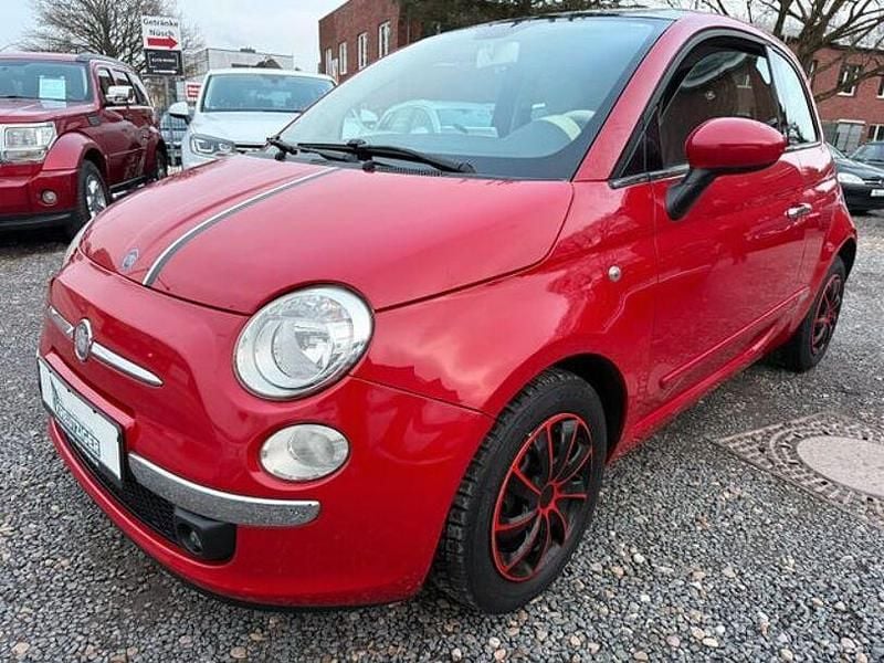 Rot Gebraucht 2007 Fiat 500 Kleinwagen | 4.590 € (Fairer Preis) - Bild 1/4