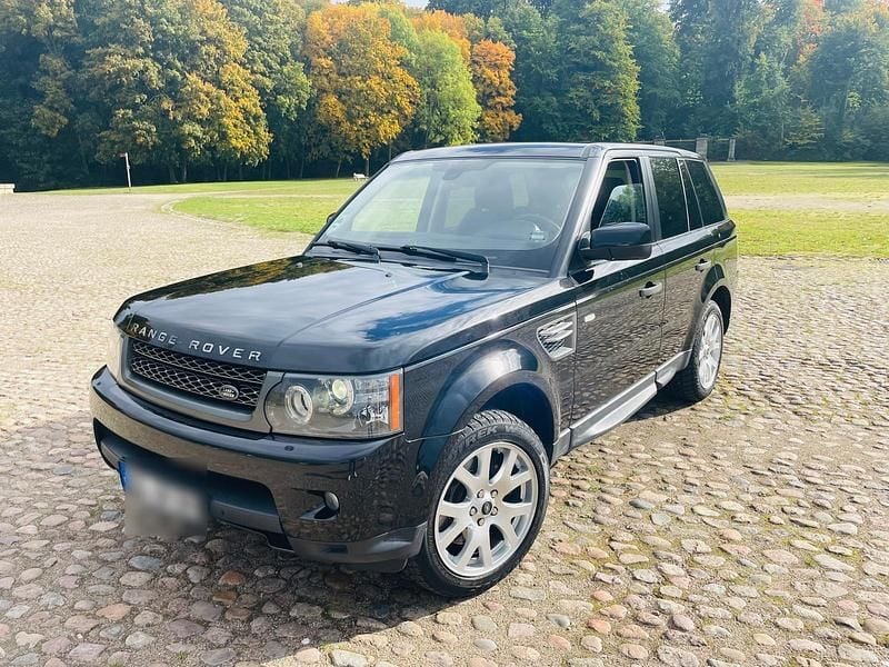 Schwarz Gebraucht 2010 Land Rover Range Rover Sport HSE SUV | 9.600 € (Superpreis) - Bild 1/4