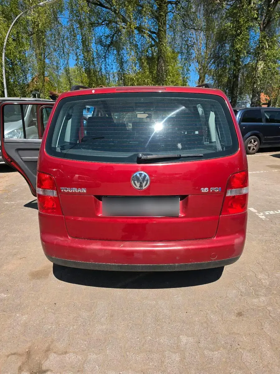 Gebraucht VW Touran 116 PS (85 kW) 2004 Rot Van / Kleinbus