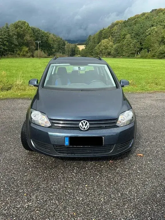 Gebraucht VW Golf Plus Cross 102 PS (75 kW) 2010 Blau Van / Kleinbus