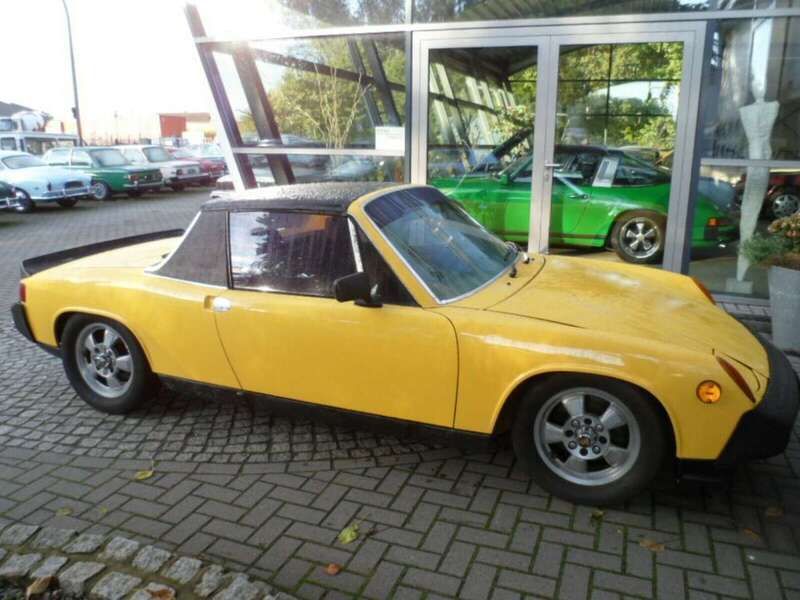 Gelb Gebraucht 1975 Porsche 914 Cabrio | 18.750 € - Bild 1/4