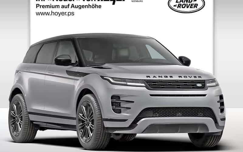 Eiger grey metallic Neu 2025 Land Rover Range Rover evoque Black Edition SUV | 63.730 € (Fairer Preis) - Bild 1/4