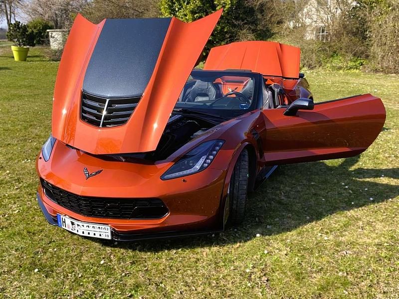Gebraucht Corvette Z06 659 PS (484 kW) 2015 Orange Cabrio