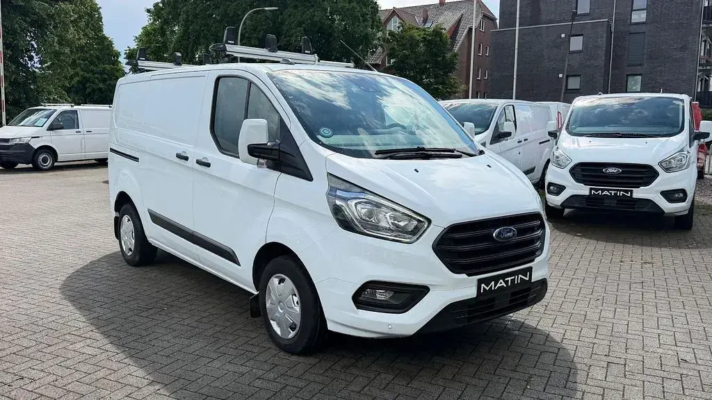 Gebraucht Ford Transit Custom Trend 131 PS (96 kW) 2022 Weiß Van / Kleinbus